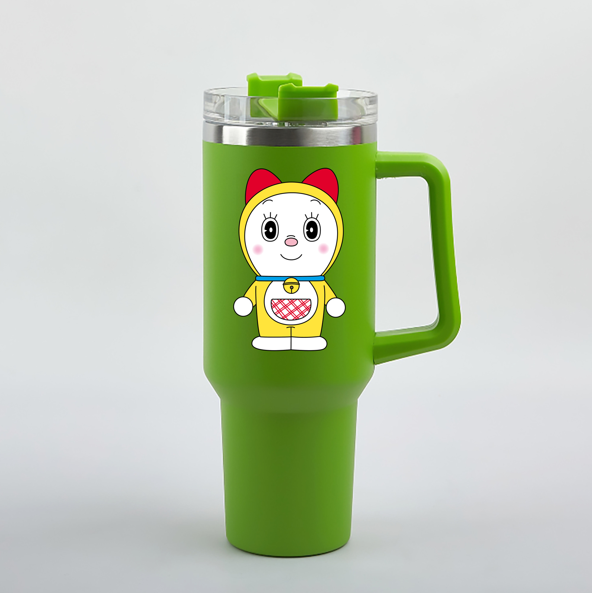 （画像用） ドラえもん ドラミ Doraemon Dorami 1200mL車用タンブラー（カラープリント）